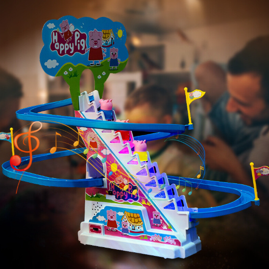 Peppa Stair Pig Climber Electric Toy With Music