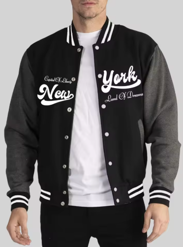 Men’s New York Varsity Bomber Jacket
