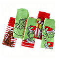 Christmas Grinch-Inspired Festive Socks