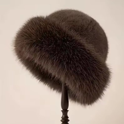 Luxe Fluffy Winter Bucket Hat