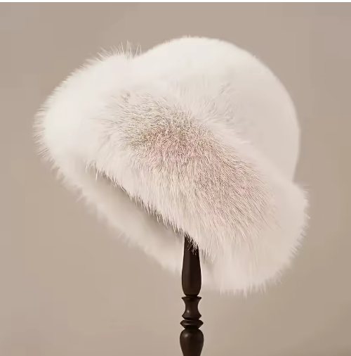 Luxe Fluffy Winter Bucket Hat