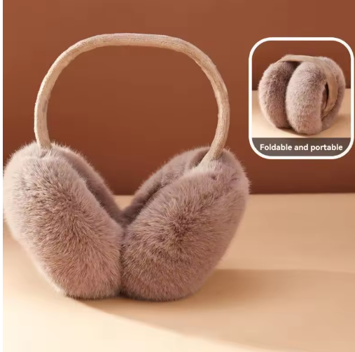Fluffy Foldable Winter Ear Muffs
