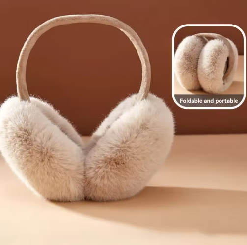 Fluffy Foldable Winter Ear Muffs