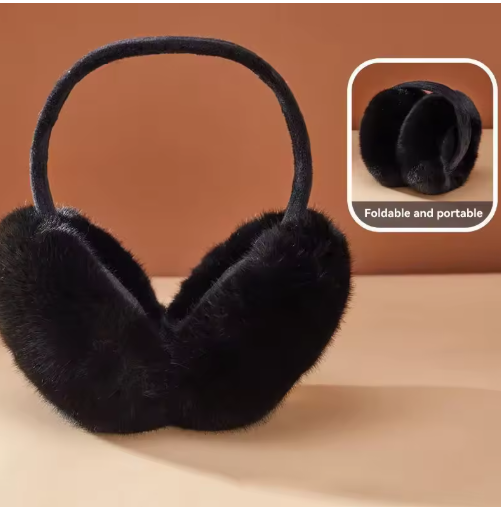 Fluffy Foldable Winter Ear Muffs