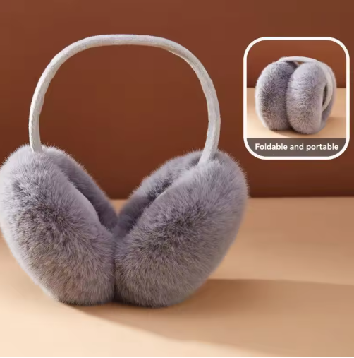 Fluffy Foldable Winter Ear Muffs
