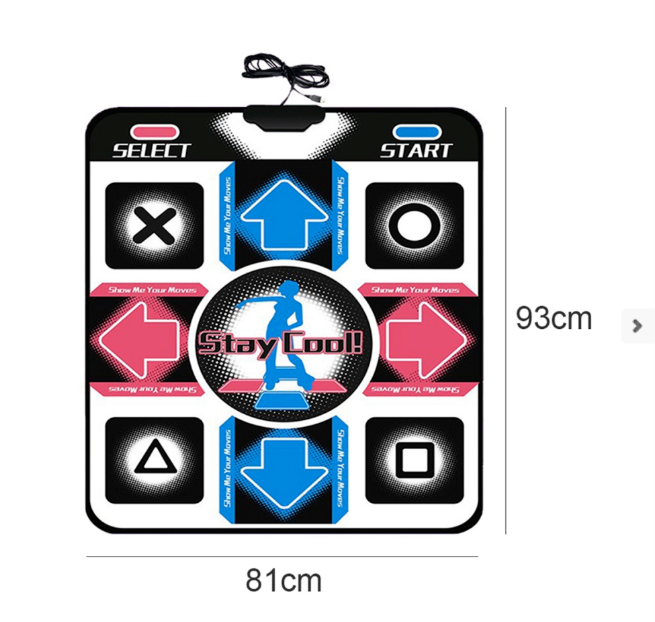 USB Wired Dance Mats 11Keys Dancing Game Step Pad