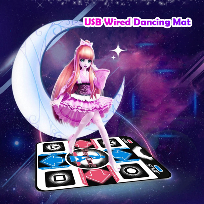 USB Wired Dance Mats 11Keys Dancing Game Step Pad