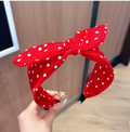 Polka Dot Bow Headband
