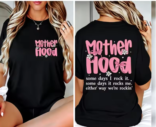 Motherhood “Some Days I Rock It” T-Shirt