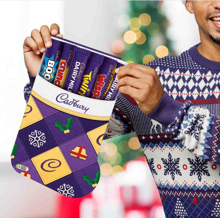 Cadbury Dairy Milk Christmas Stocking Selection Box 174g (Bundle of 2)