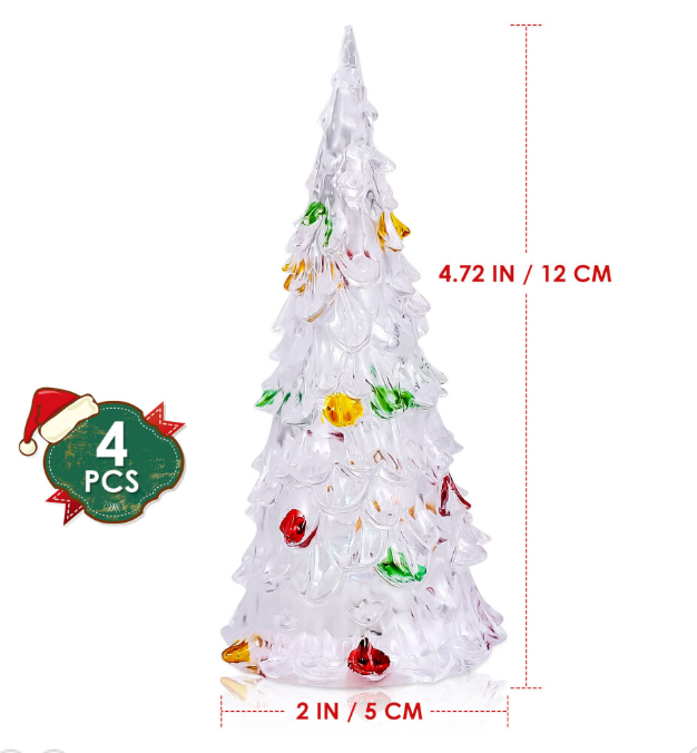 Table Tree With Lights Led Light Christmas Tree
