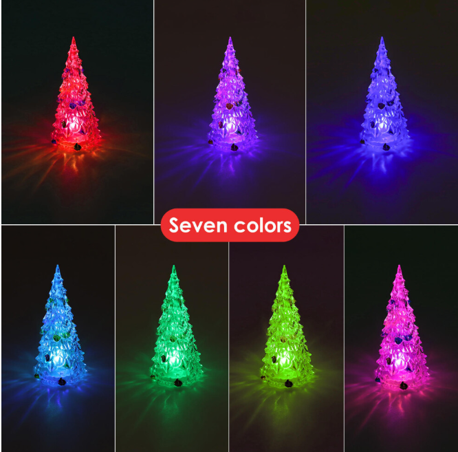 Table Tree With Lights Led Light Christmas Tree