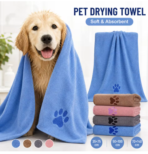 Super Absorbent Pet Drying Towel