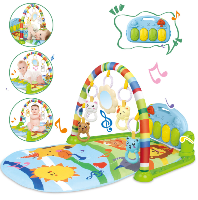 4-in-1 Baby Mat Kick and Piano Gym