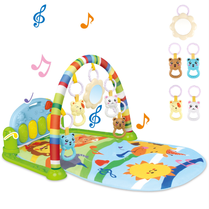 4-in-1 Baby Mat Kick and Piano Gym