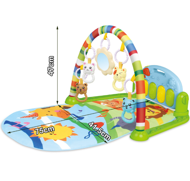 4-in-1 Baby Mat Kick and Piano Gym