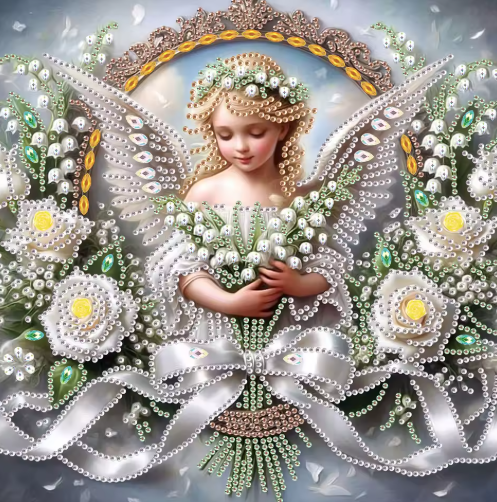 Angel Special Shape Diamond Art Painting Kit