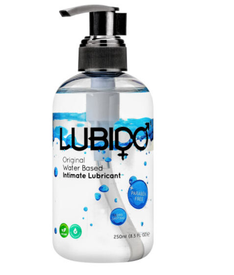 3 x Lubido 250ml Original Water Based Sex Lubricant Intimate Lube