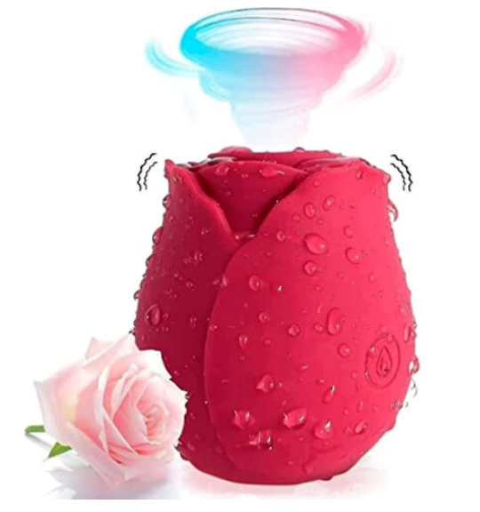 Rose-Shaped Mini Massager for Women