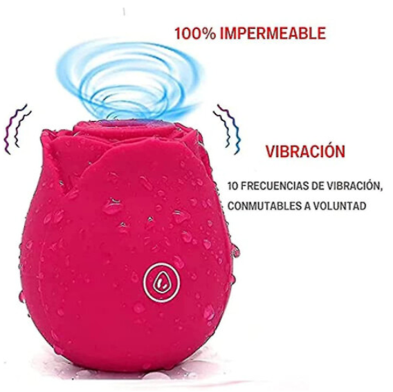 Rose-Shaped Mini Massager for Women