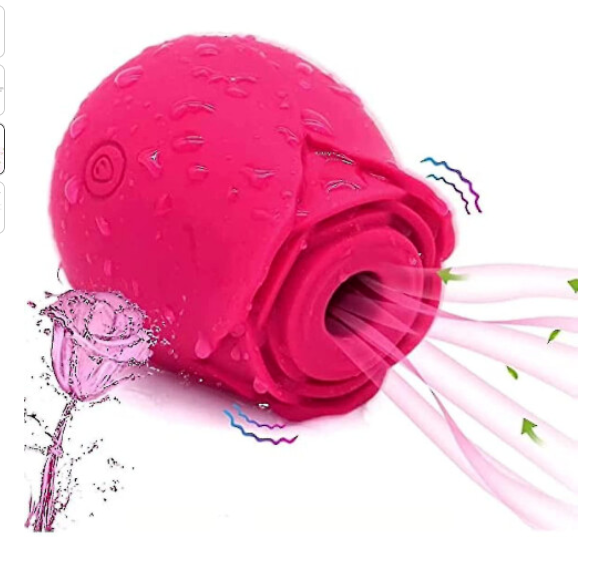 Rose-Shaped Mini Massager for Women