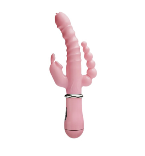 3-in-1 Clit Vibrator Fast Licking Anal Adult Sex Toy