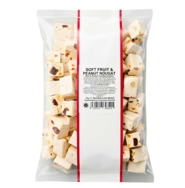 Soft Fruit & Peanut Nougat 1kg