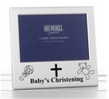 Satin Silver Occasion 5x3 Baby's Christening Frame