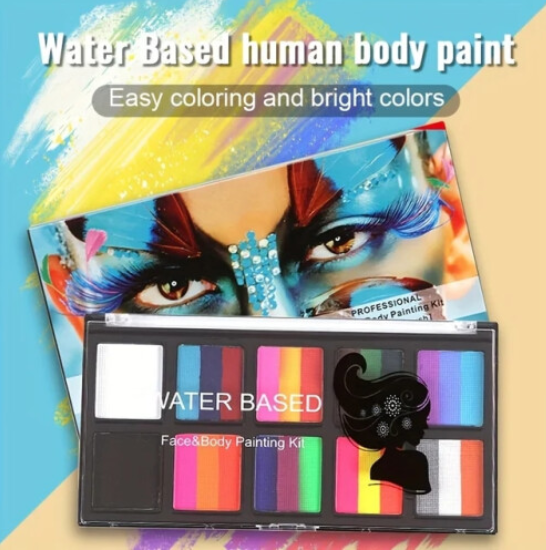 Body Face Painting Kit for Kids Adults