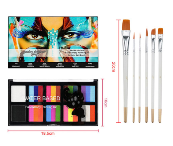 Body Face Painting Kit for Kids Adults