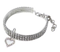 Sparkling Heart Pet Collar