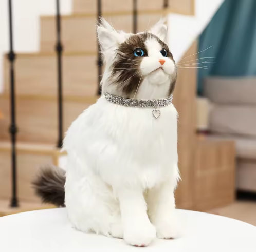 Sparkling Heart Pet Collar