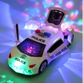 Autism Calming LED Police Car Toy with Music