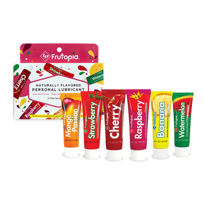 Frutopia Naturally Flavoured Personal Lubricant Sampler Pack