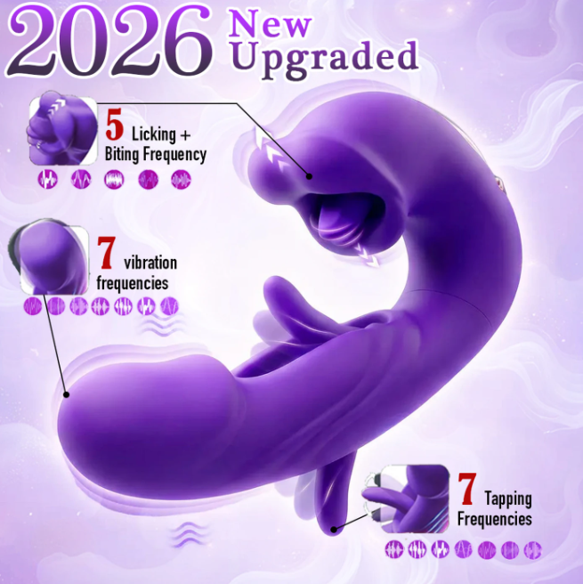 2026 Multi-Function Couples Vibrator – Rechargeable