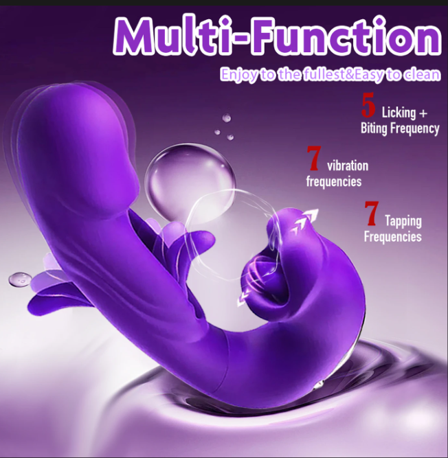 2026 Multi-Function Couples Vibrator – Rechargeable