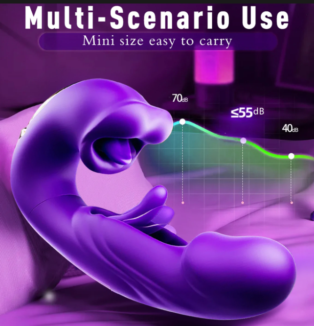 2026 Multi-Function Couples Vibrator – Rechargeable