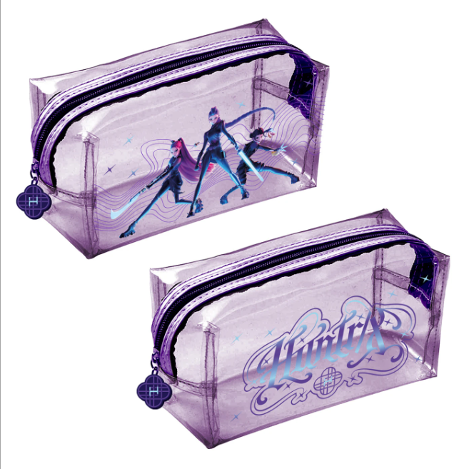 K-Pop Demon Hunters Transparent Pencil Case