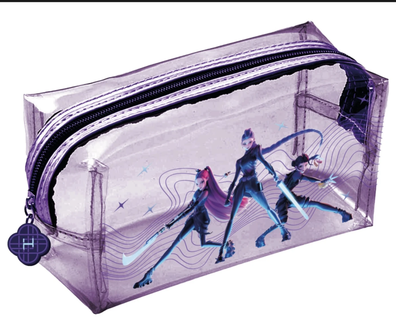 K-Pop Demon Hunters Transparent Pencil Case