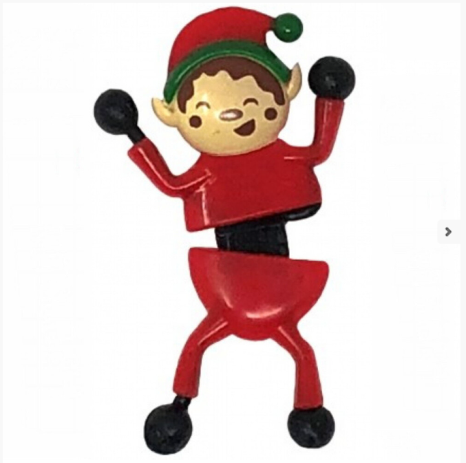 2 Pack Christmas Elf Window Tumblers & Crawlers