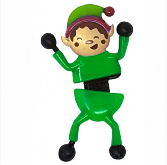 2 Pack Christmas Elf Window Tumblers & Crawlers