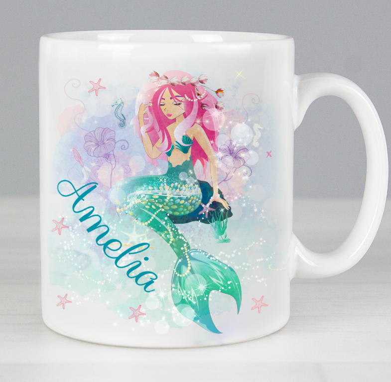 Personalised Mermaid Mug
