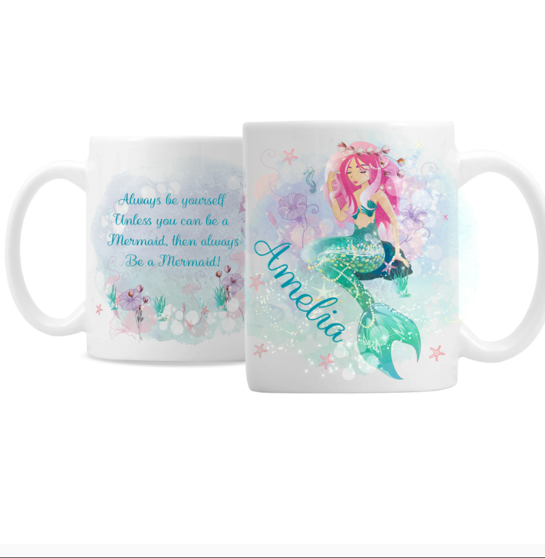 Personalised Mermaid Mug