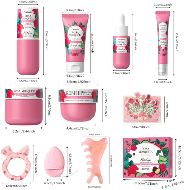 💎 
Rosa Mosqueta Luxury Skincare Gift Set 💎