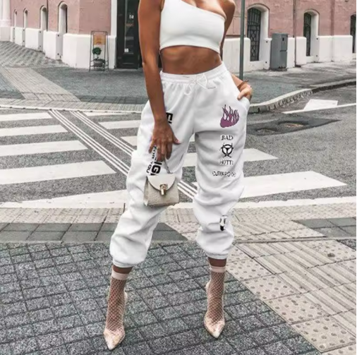 Women’s Graphic Print Joggers