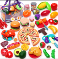 81-Piece Cutting Play Set with Storage Bag