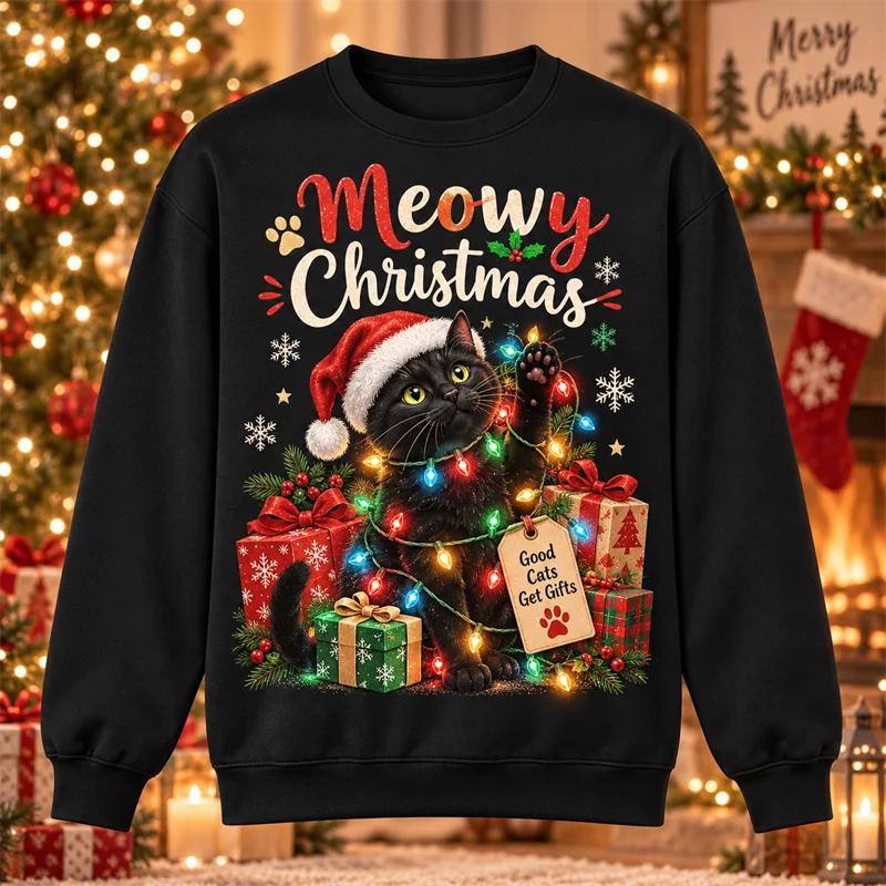 🌟 Festive Christmas Graphic Sweatshirts 🌟