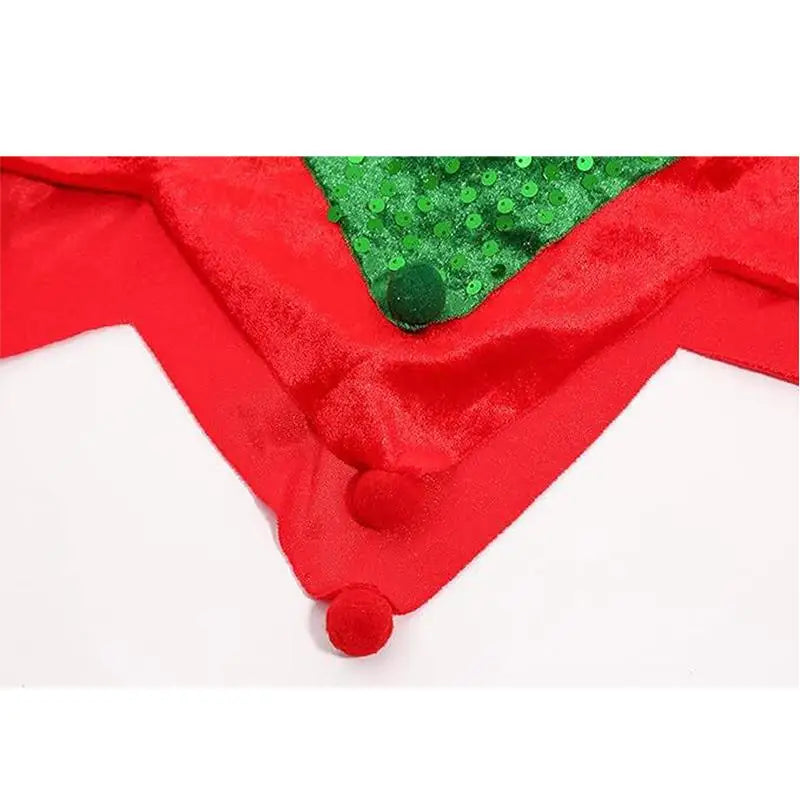 🌟 Girls Sparkly Christmas Elf Costume & Festive Party Outfit 🌟