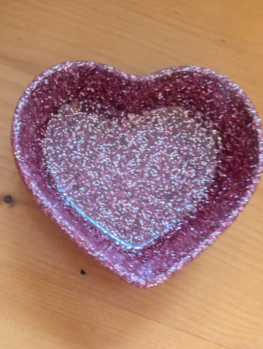 Heart trinket tray